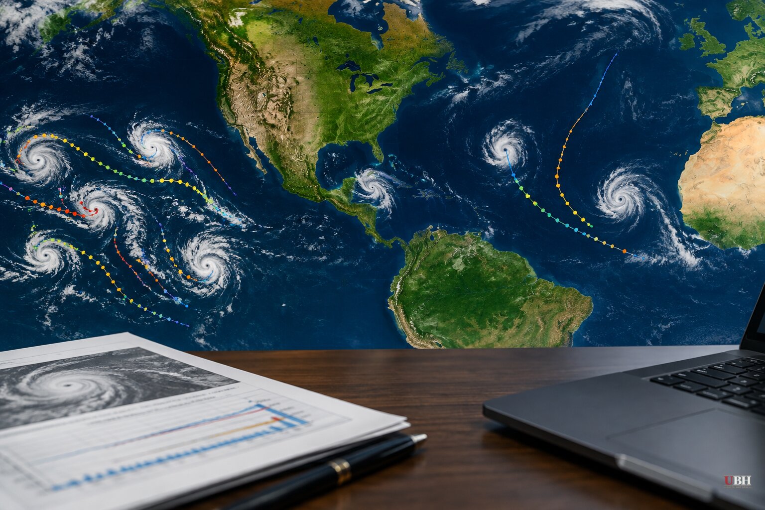 Atlantic Goes Hurricane-Free Through Late September for First Time Since 1914 While Pacific Racks Up 18