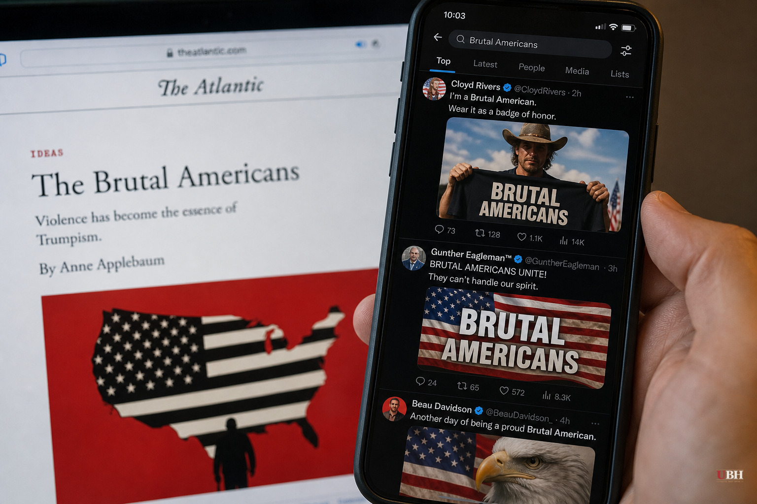 Atlantic Writer Calls MAGA the 'Brutal Americans.' The Internet Wore It as a Badge of Honor.