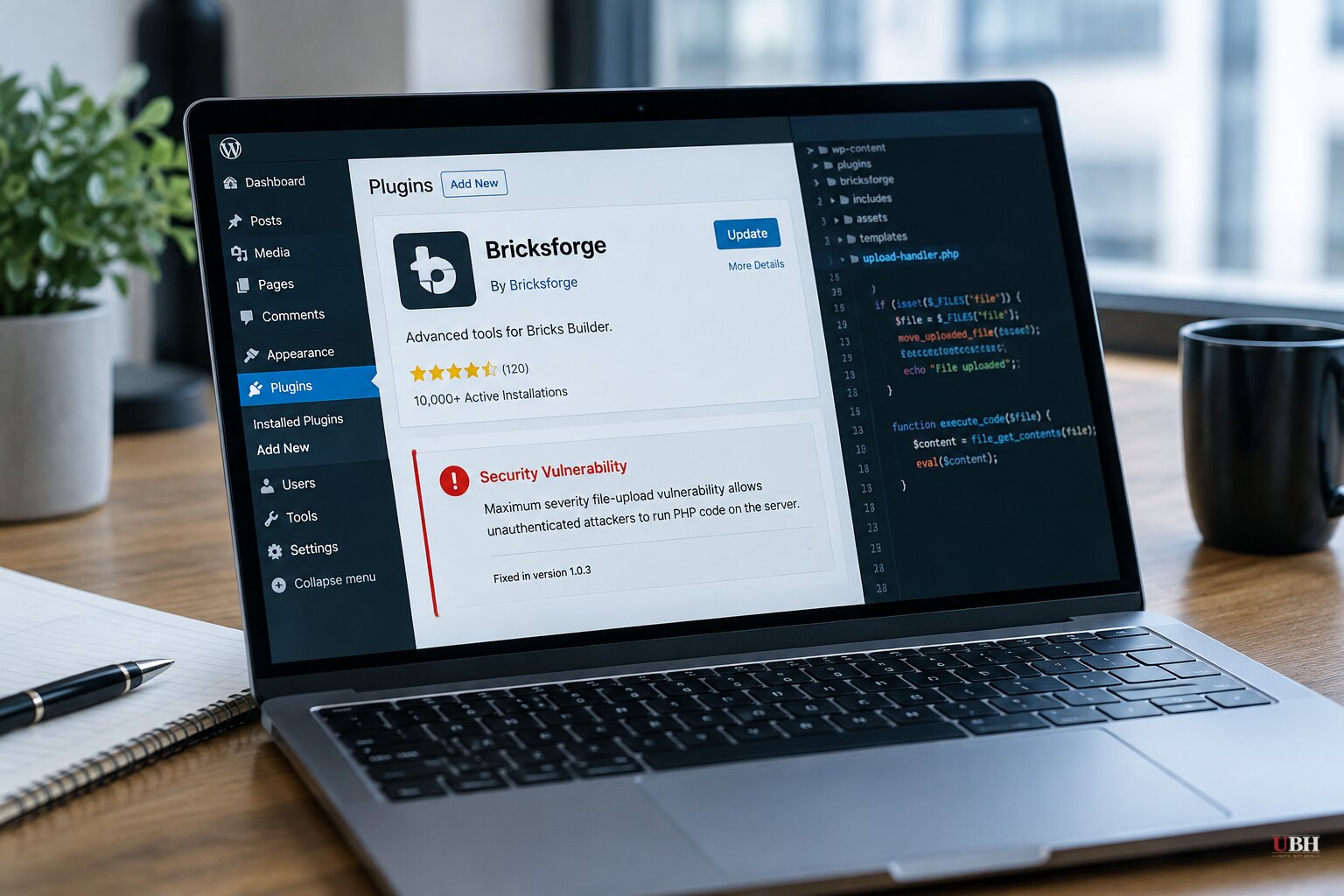 Attackers Have Exploited Bricksforge WordPress Plugin Flaw Since Oct. 7, Patch Available