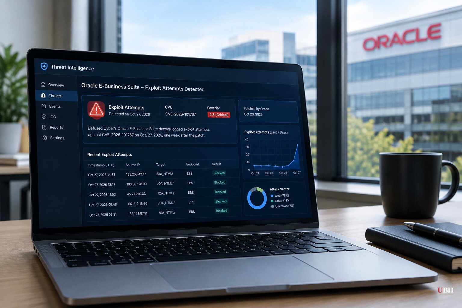 Attackers Probe Oracle E-Business Suite Flaw One Week After Patch, Defused Cyber Says