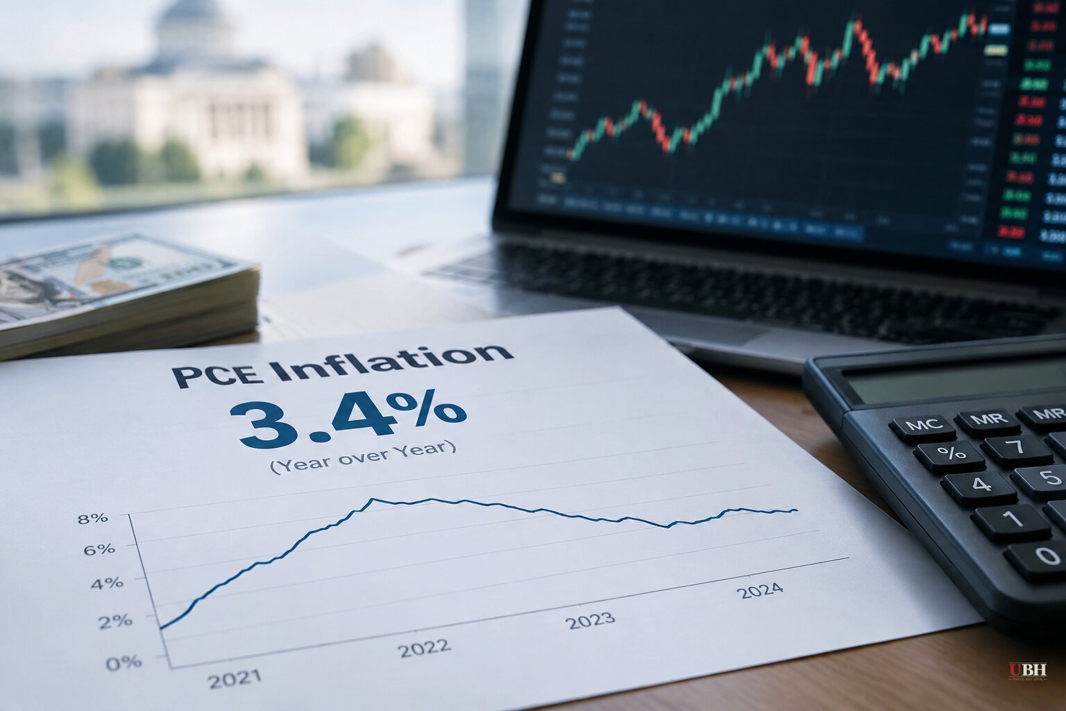 August PCE Inflation Comes In at 3.4%, Below Forecasts, and Traders Cut Fed Hike Odds to 35%