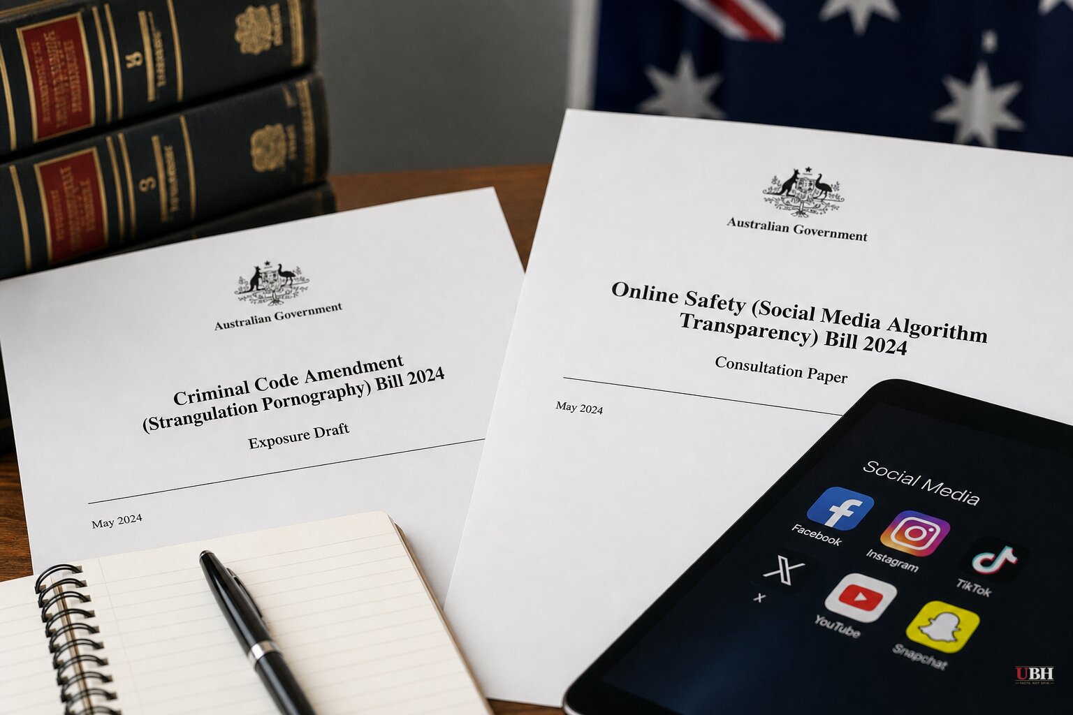 Australia Considers Opt-Out Social Media Algorithms and UK-Style Ban on Strangulation Porn