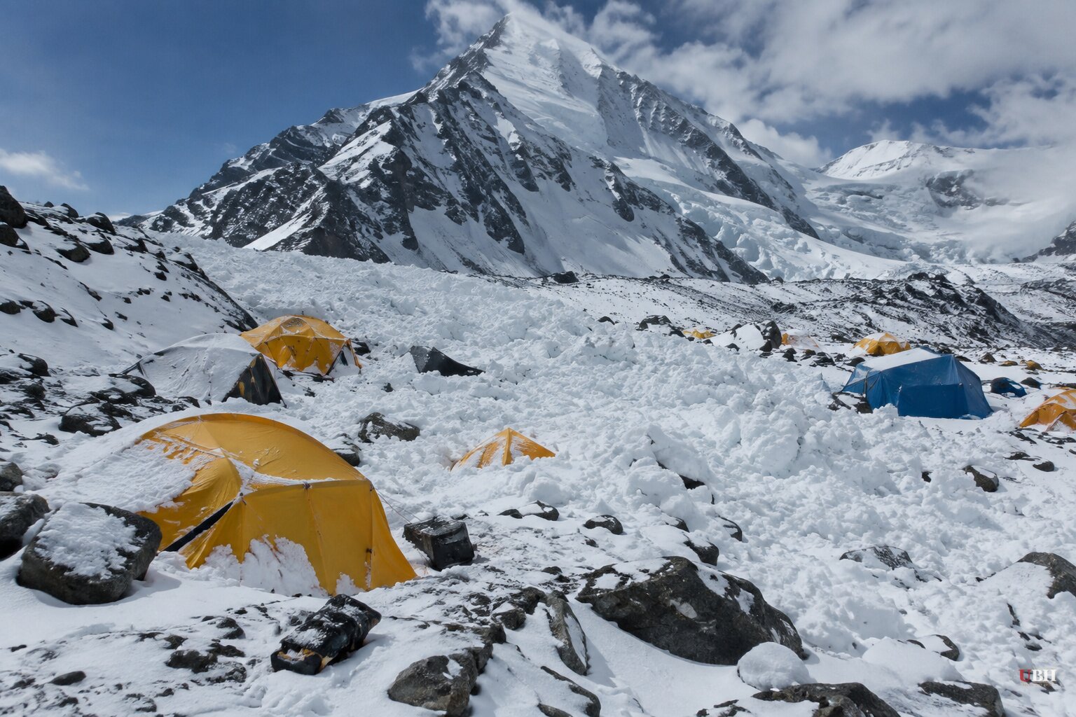 Avalanche Buries Nepal's Himlung Himal Base Camp, 10 Missing as Historic Flood Season Grinds On