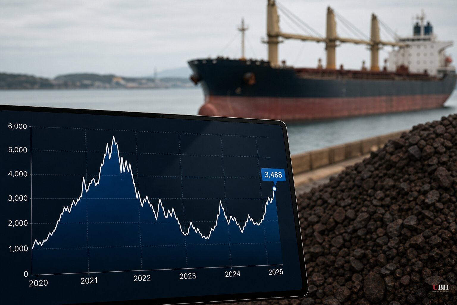 Baltic Dry Index Hits Highest Level Since 2021 as Typhoons and Iron Ore Rush Collide