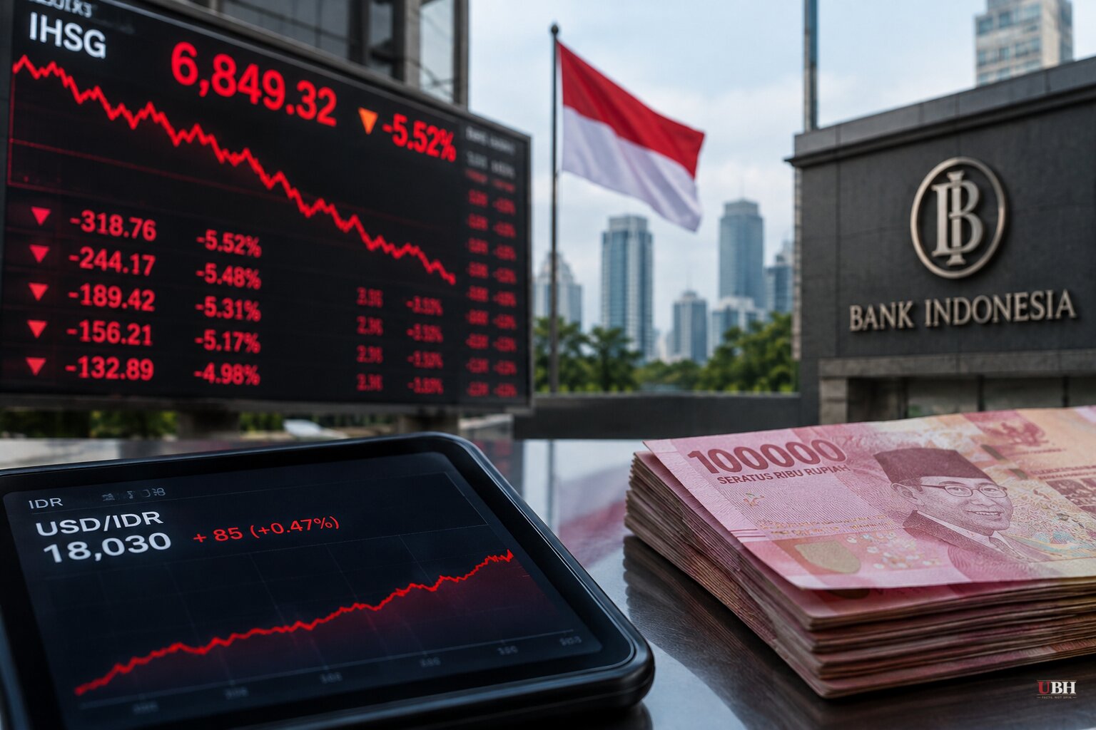 Bank Indonesia Rate Decision Due Wednesday After MSCI Warning Set Off Record $82 Billion Stock Rout