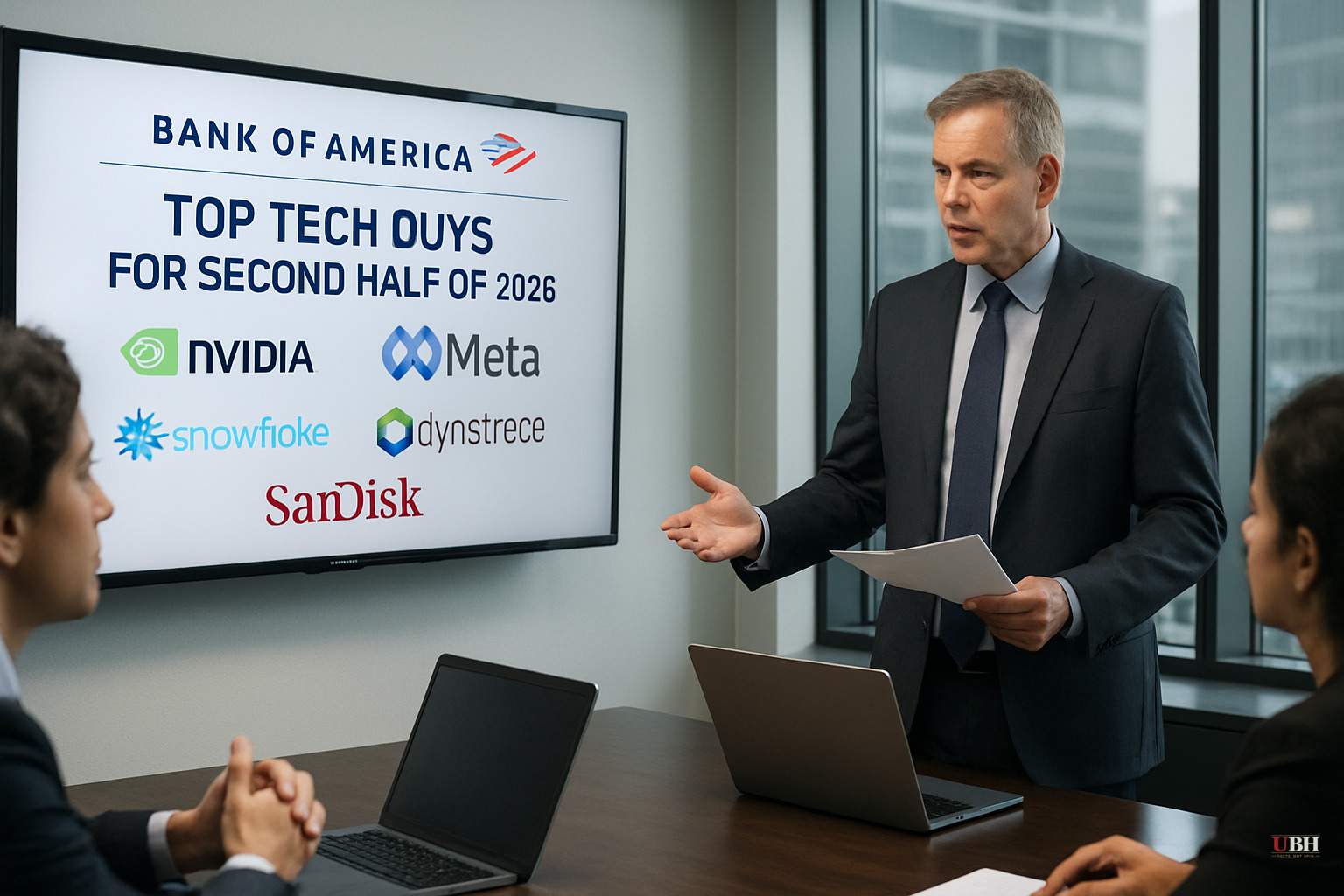Bank of America Names Five Tech Stocks It Calls Top Buys for Second Half of 2026