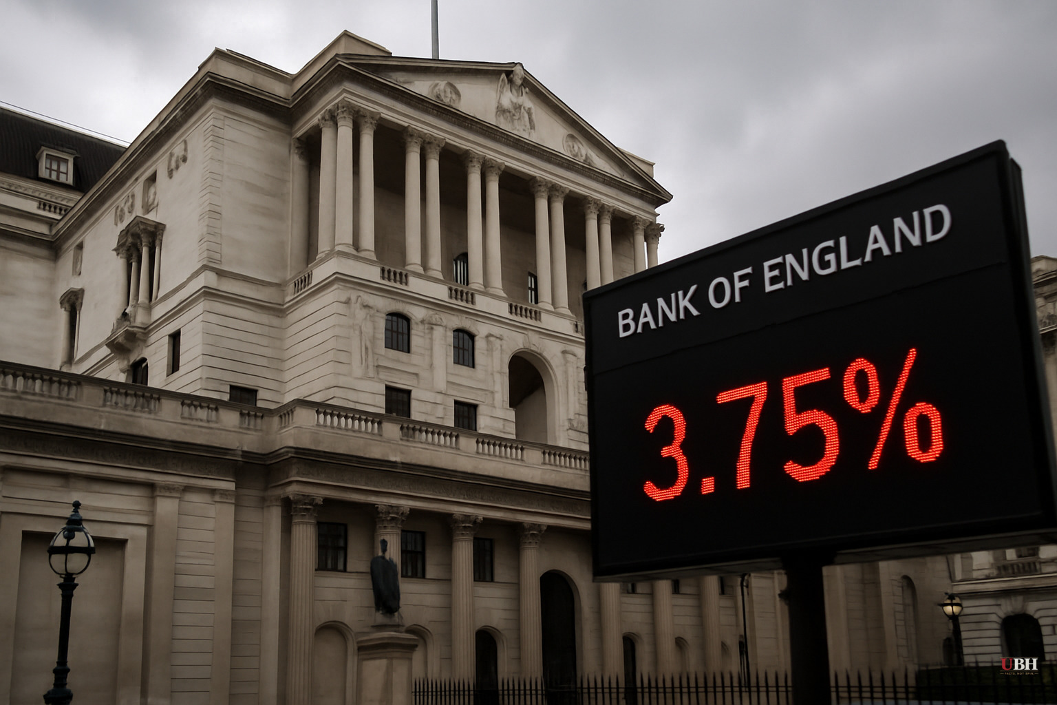 Bank of England Expected to Hold at 3.75% Thursday, Splitting from ECB as Middle East Energy Shock Tightens the Vice