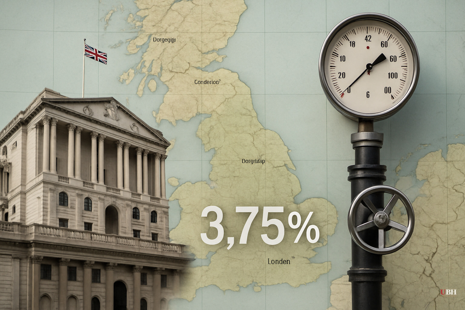 Bank of England Holds at 3.75% for a Sixth Straight Meeting, Splits 7-2 as Energy Inflation Stays in the Pipeline