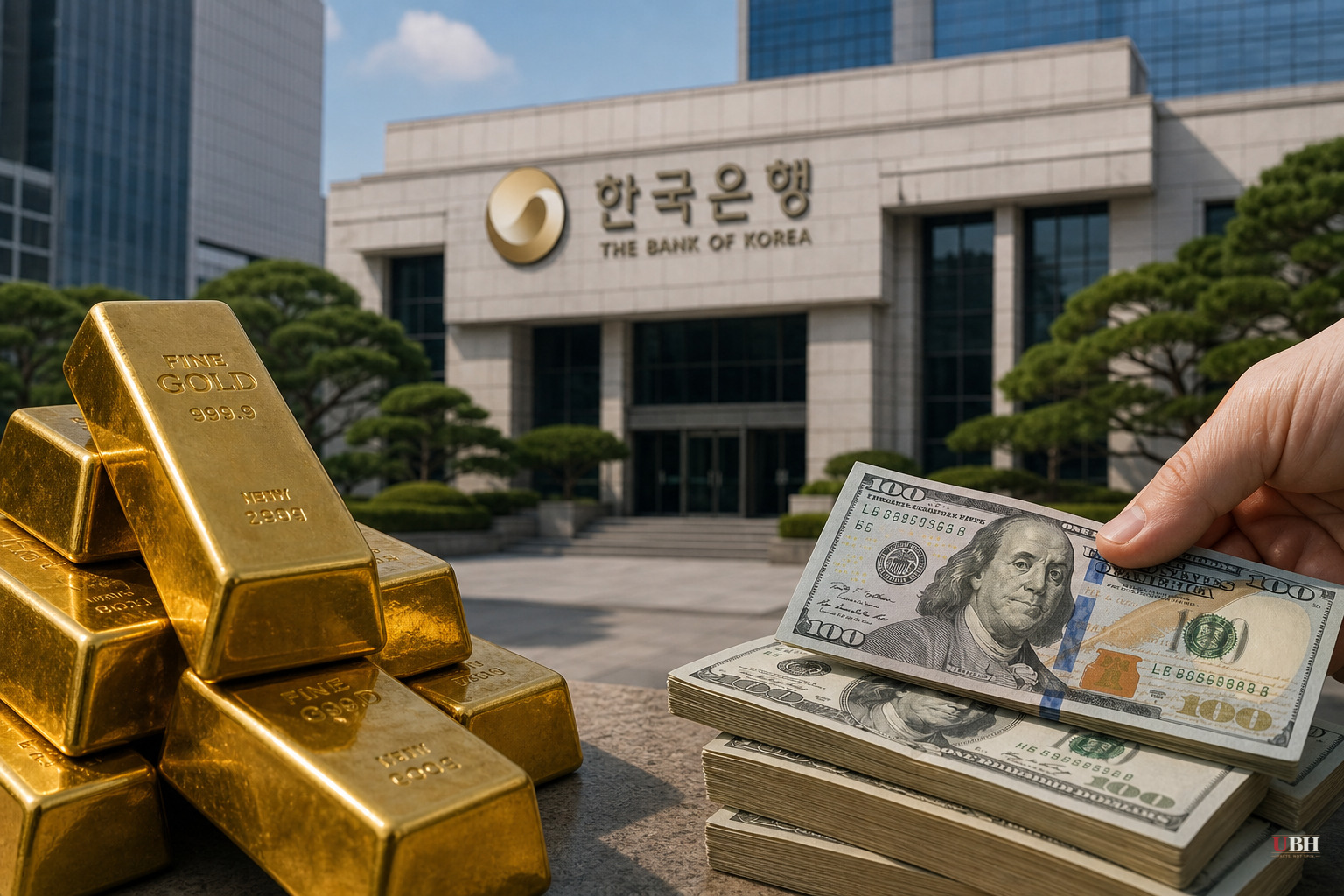 Bank of Korea Buys Gold for First Time in 13 Years as Central Banks Keep Dumping Dollars
