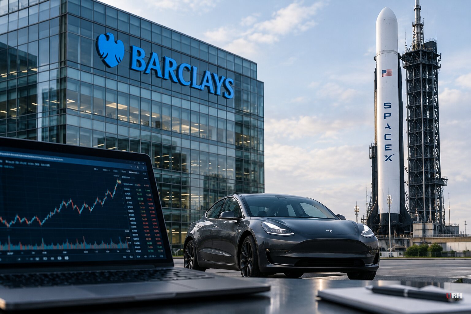 Barclays Says Tesla-SpaceX Merger Could Be Announced Before Tesla's December Annual Meeting