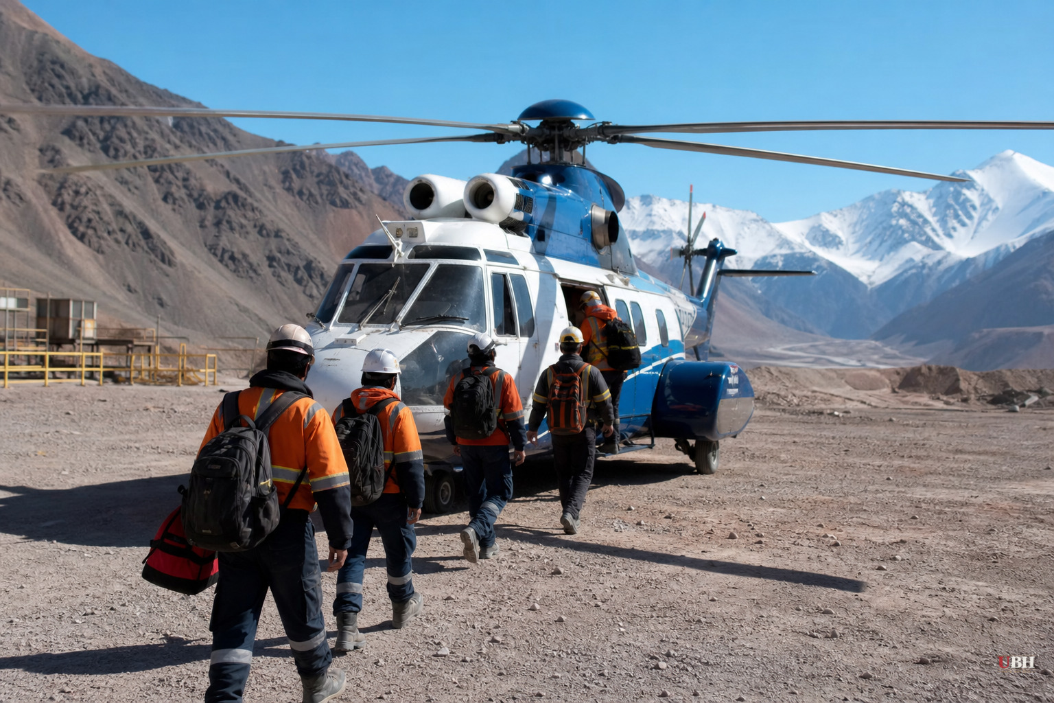 Barrick Mining to Helicopter Employees Out of Two Chile Camps After Storm Cuts Off Roads