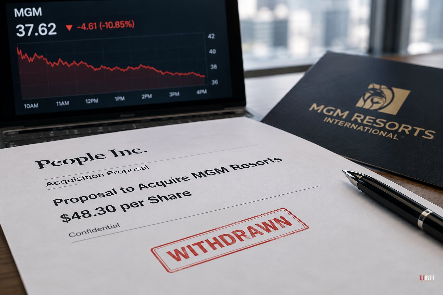 Barry Diller's People Inc. Pulls $48.30-a-Share Bid for MGM Resorts, Stock Drops 11%