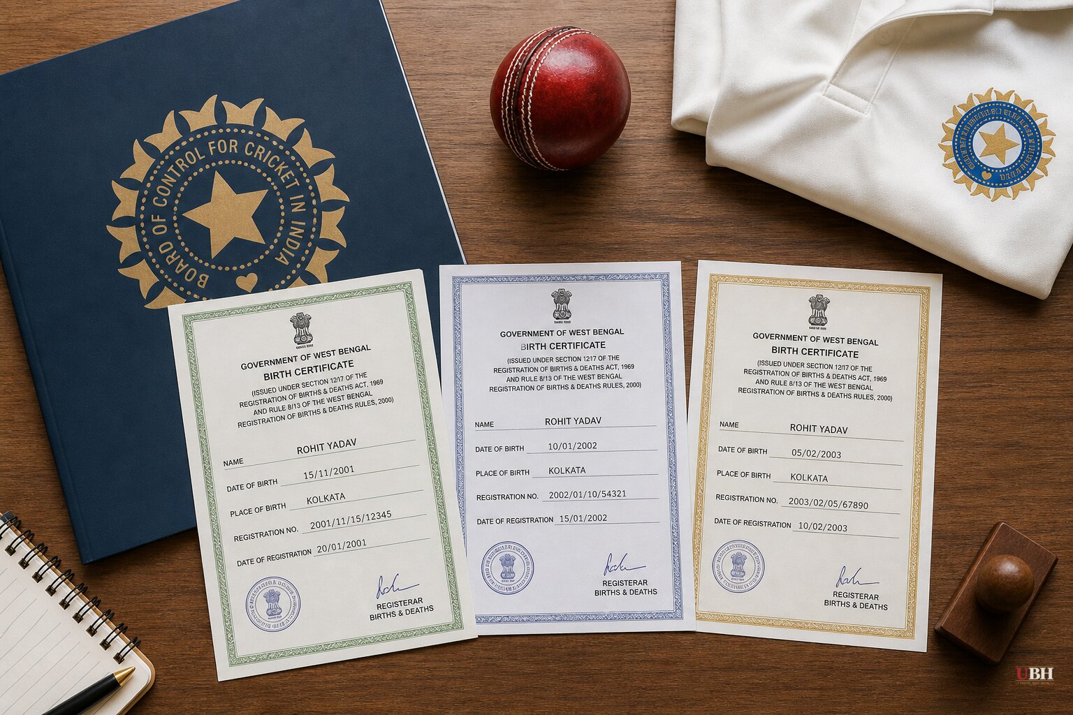 BCCI Bans Bengal Spinner Rohit Yadav for Two Years After Three Different Birth Certificates Surface