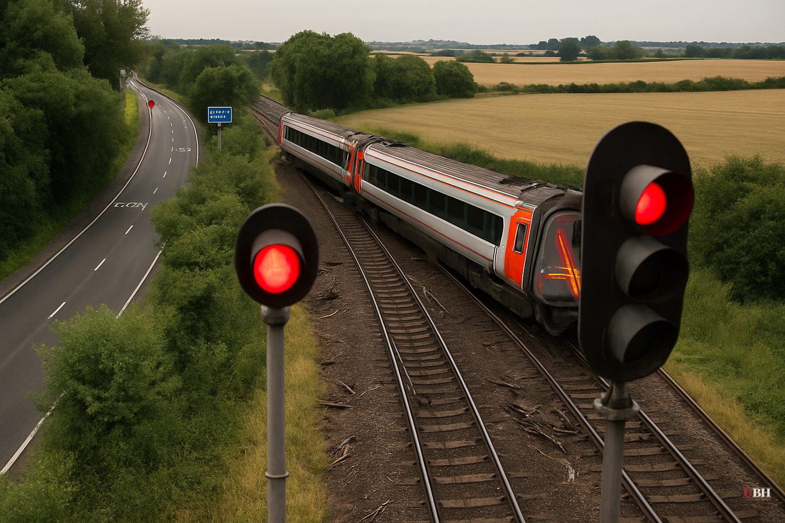 Bedford Train Crash: Driver Passed Red Signal at 76 mph, RAIB Interim Report Confirms