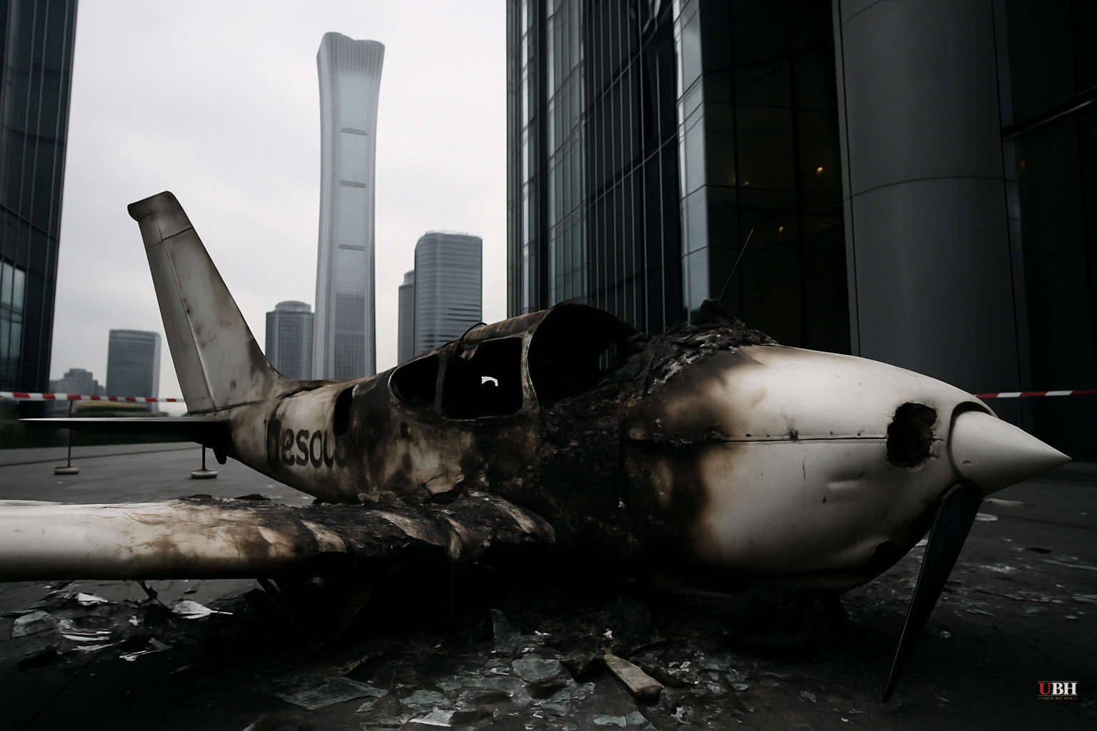 Beijing Skyscraper Crash Update: Pilot Dead, 13 Injured, Questions About Motive Unresolved