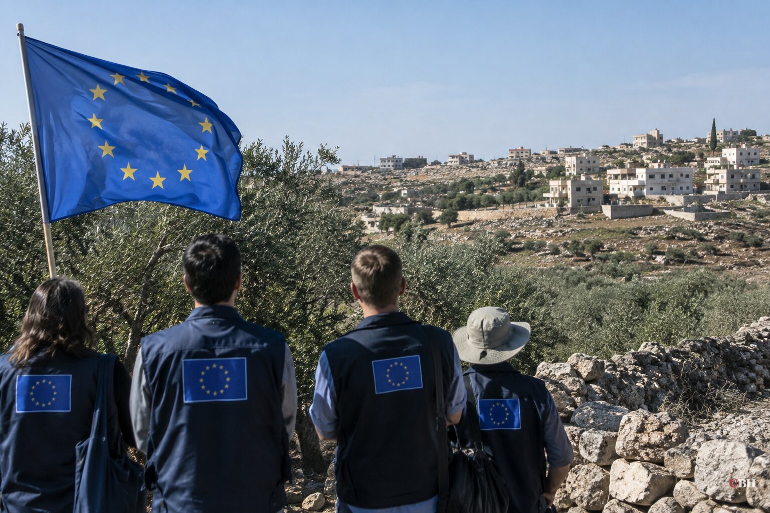 Belgium Says Masked Settlers Attacked European Diplomats in West Bank Village of Taybeh