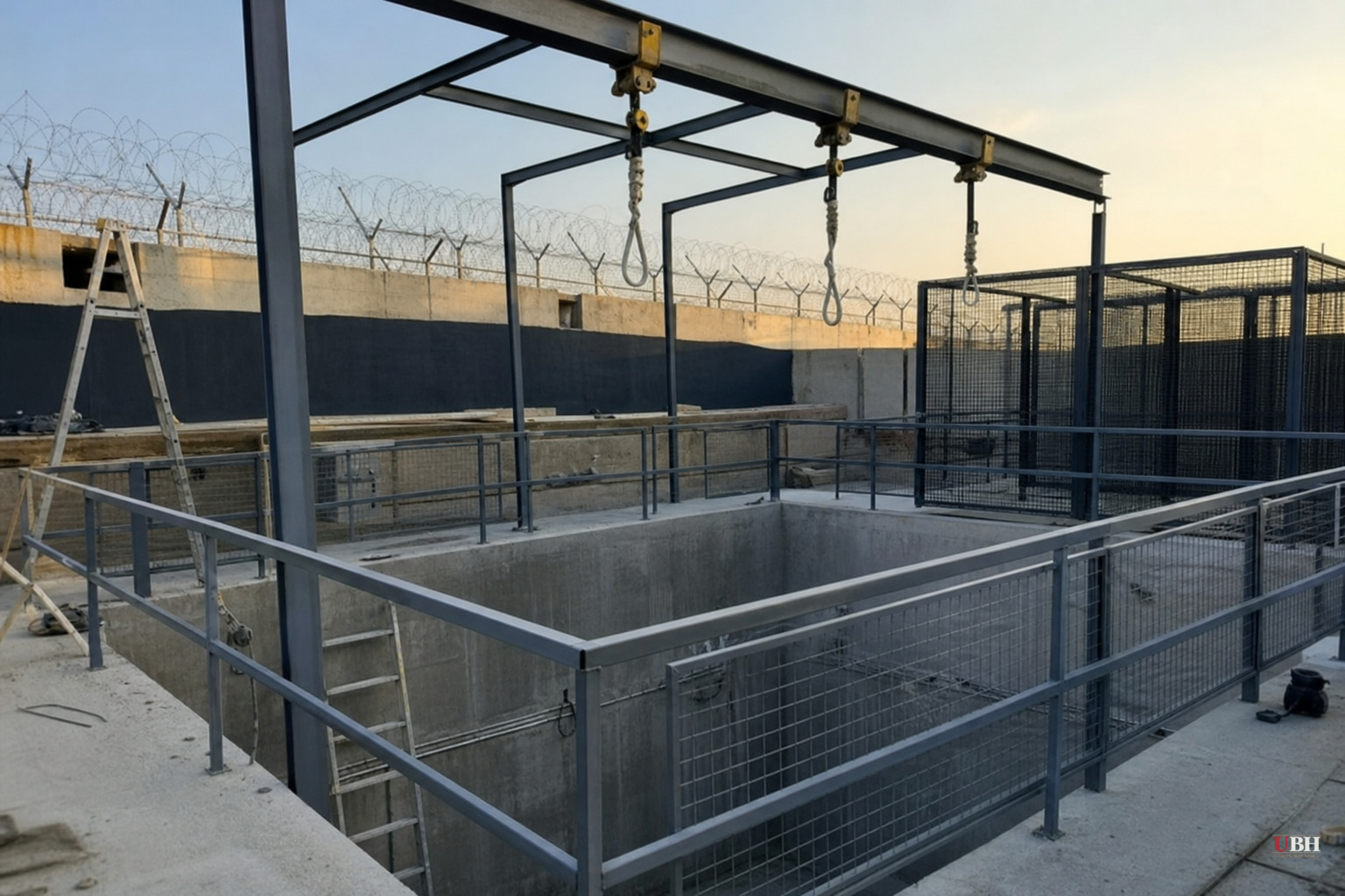 Ben-Gvir Posts Video of Gallows Complex, Says Viewing Booths Let Victims' Families Watch Executions