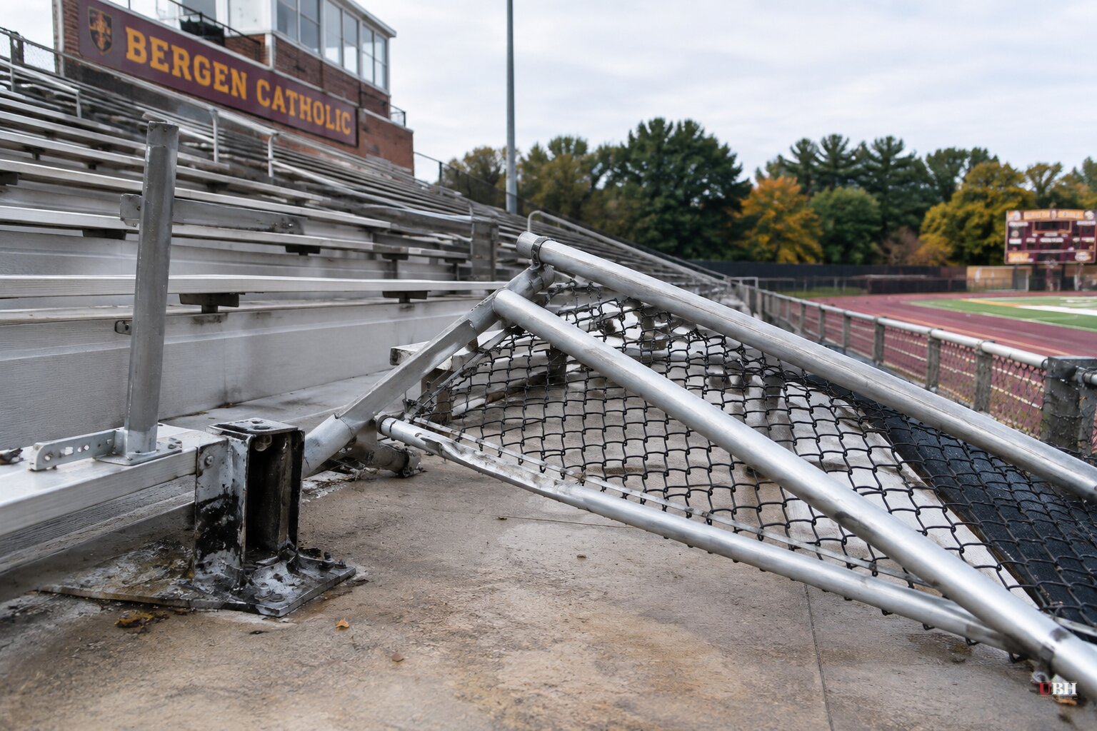 Bergen Catholic Bleacher Railing Collapses After Rivalry Win, Four Students Hurt