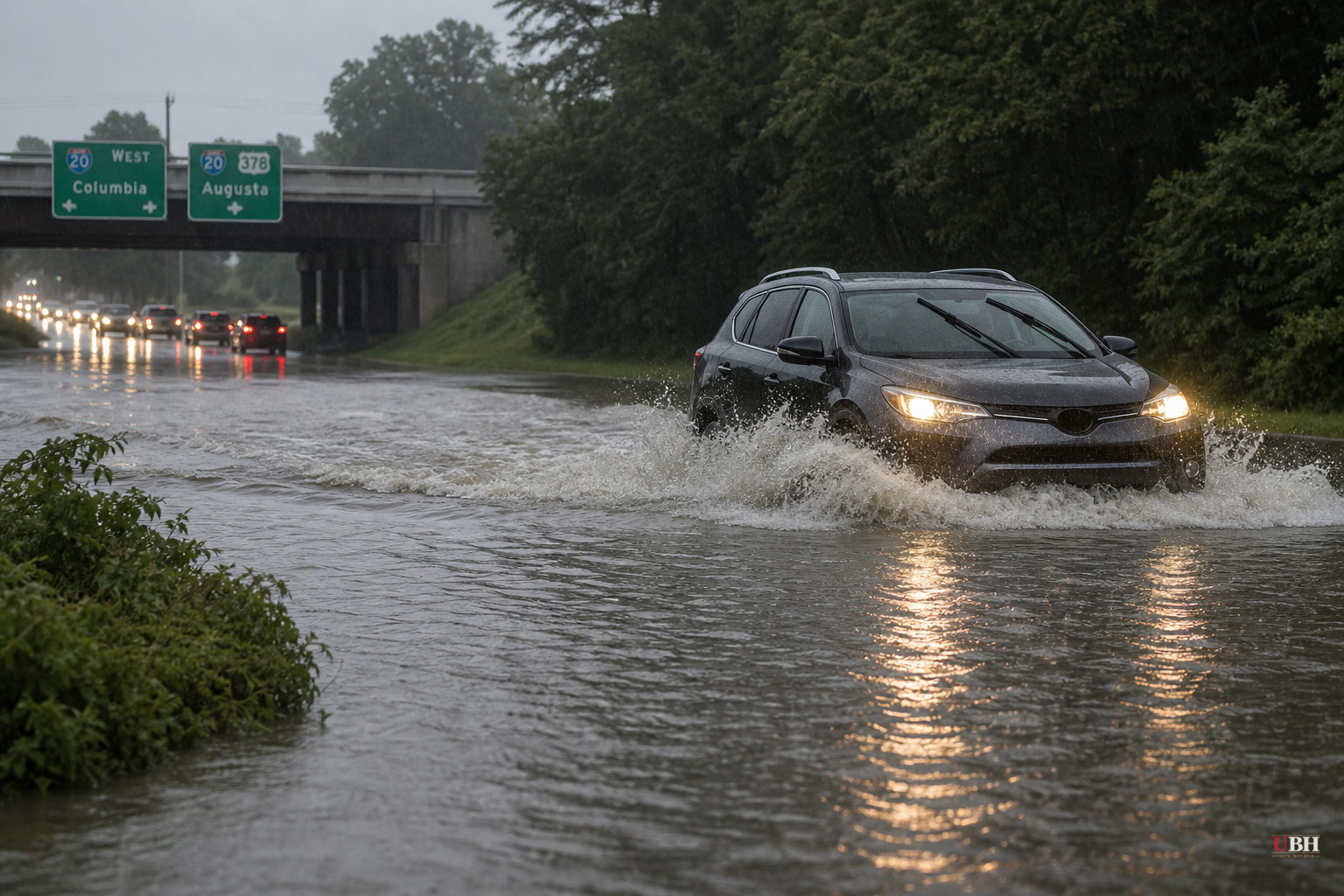 Bertha's Remnants Fuel Flash Flood Threat for Carolinas, Over 25 Million Under Watch