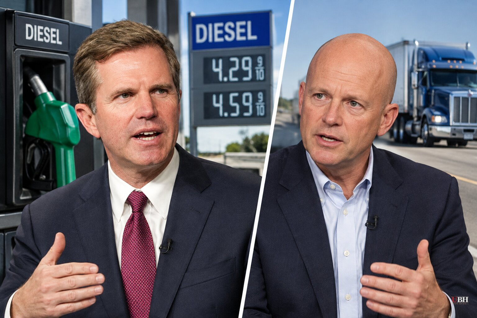 Beshear Blames Trump for Diesel Price Jump, Hilton Blames California Policy, in Real Time Exchange
