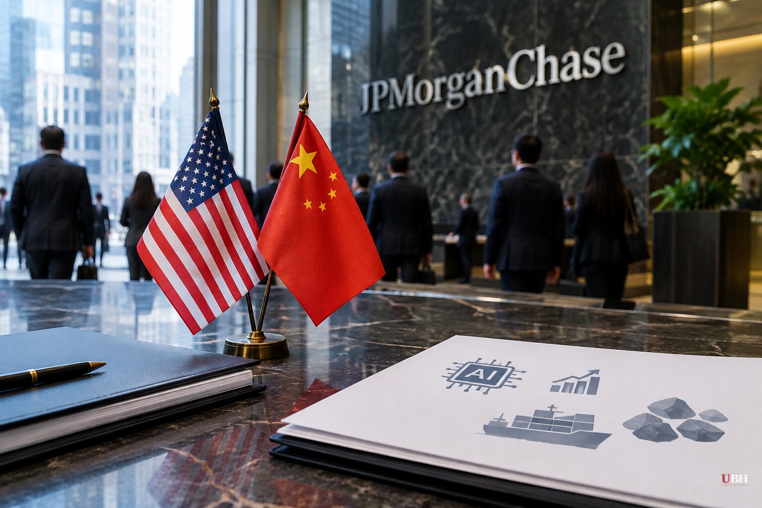 Bessent and China's He Open All-Day Trade Talks in Manhattan Days Before Trump Hosts Xi