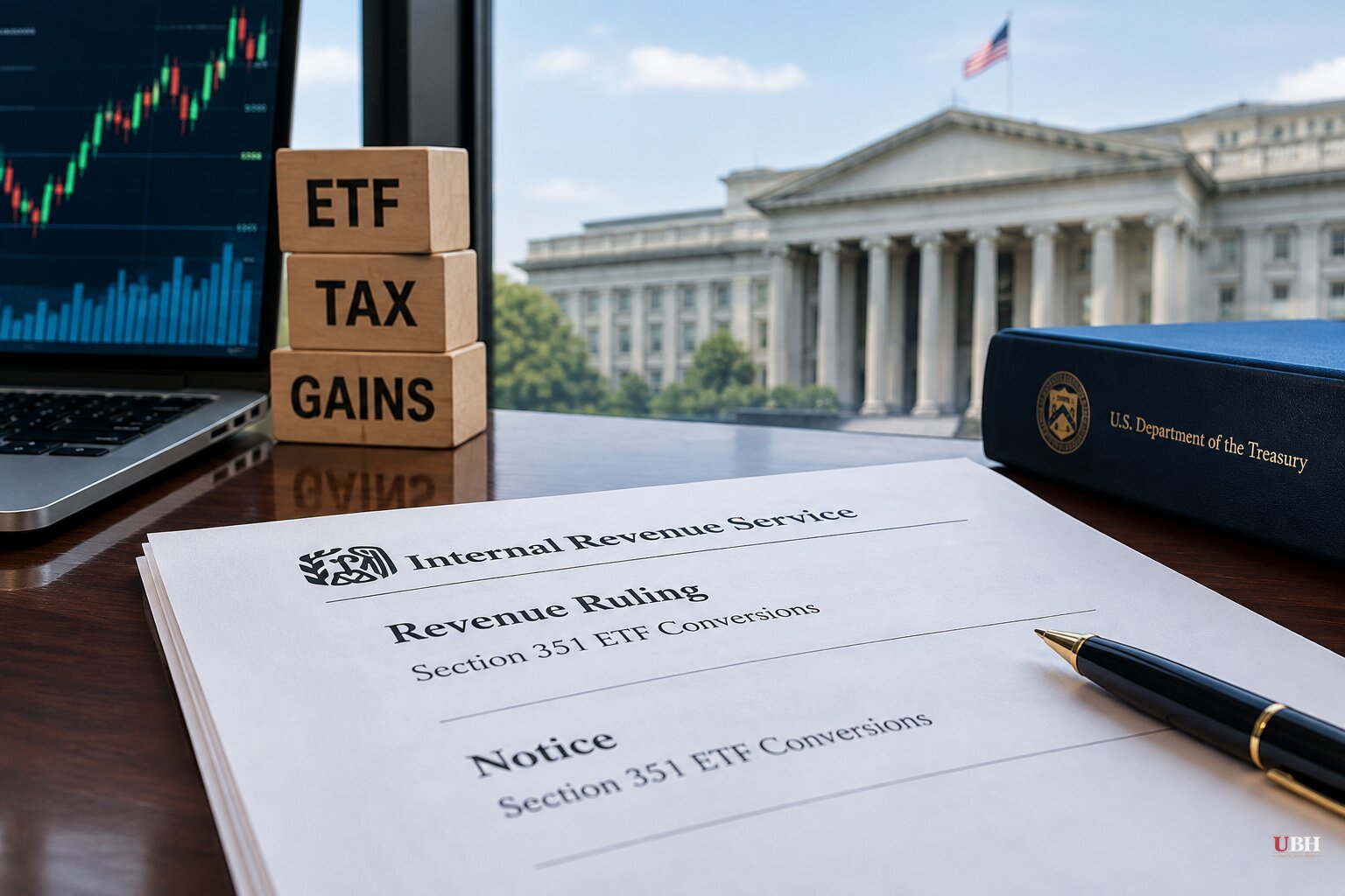 Bessent and IRS Say ETF Conversions Used to Avoid Capital Gains Taxes 'Don't Work Under Existing Law'