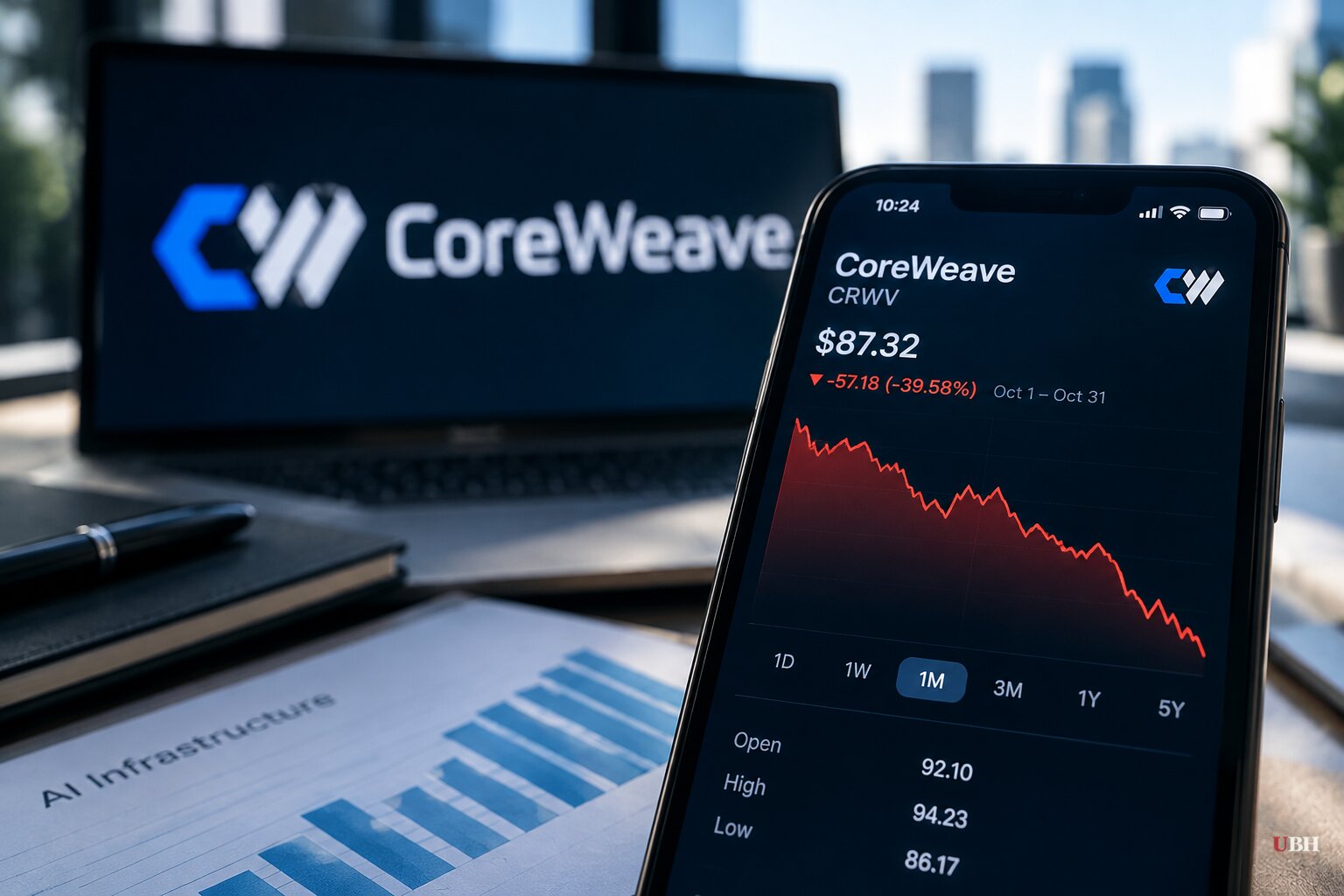 Bessent Says Neocloud Debt Is Not 'Problematic at All' as CoreWeave Shares Sit Nearly 40% Lower in October