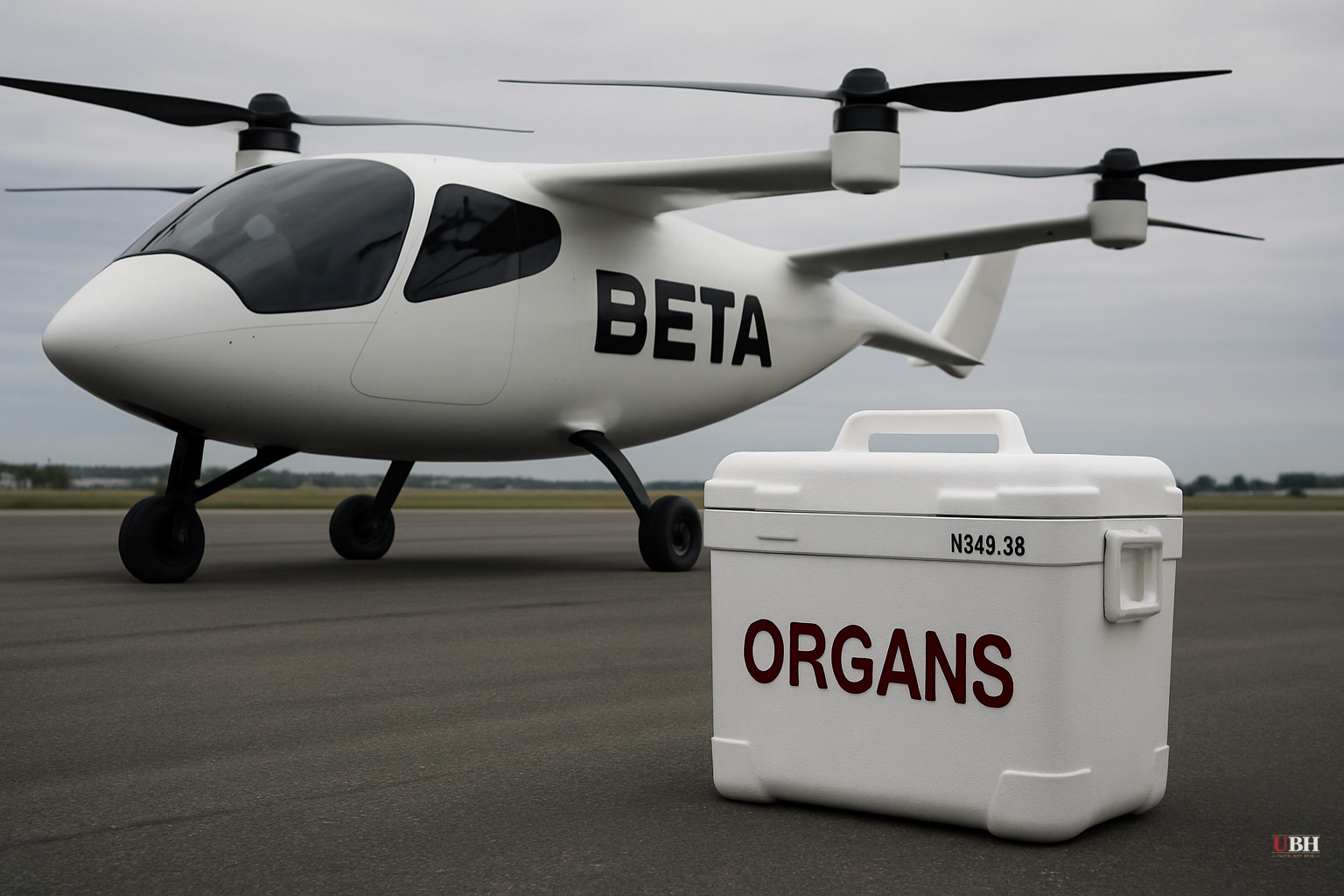 Beta Technologies Completes First Flights in Federal eVTOL Pilot Program, Carrying Organs Between Maryland and Virginia Airports
