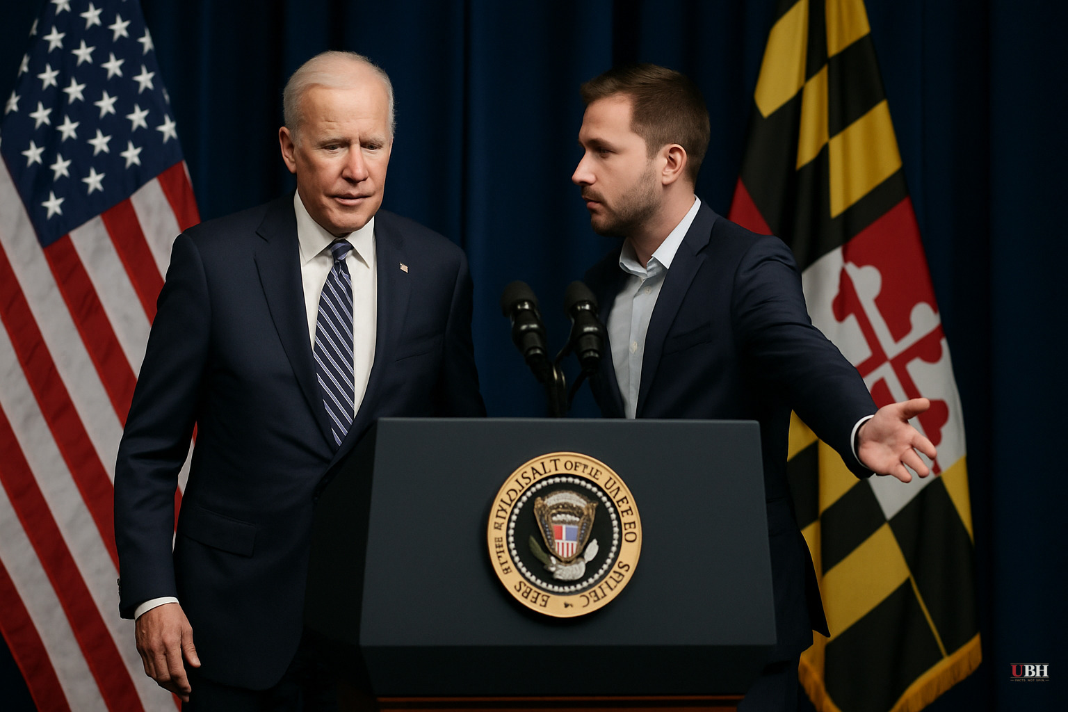 Biden, 83, Needs Stage Direction Help at Maryland Democratic Gala, Days After Similar Scene at Obama Library