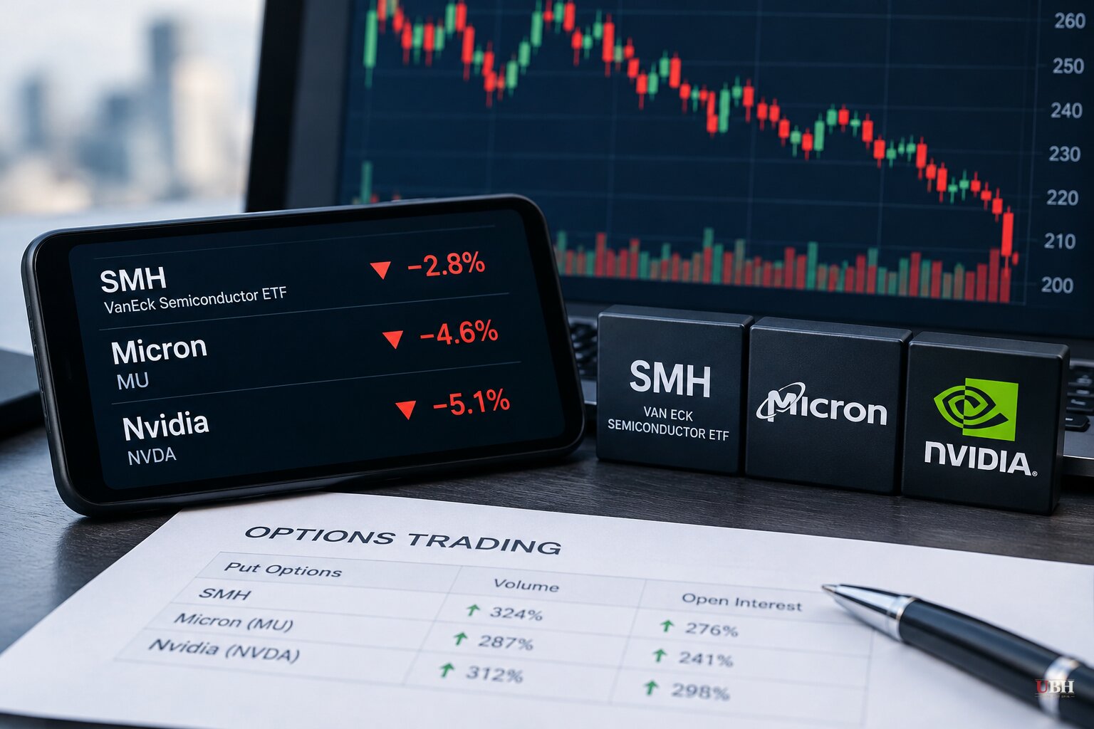 Big Put Trades Hit SMH, Micron and Nvidia a Day After Chip Stocks Fell on OpenAI Revenue Report