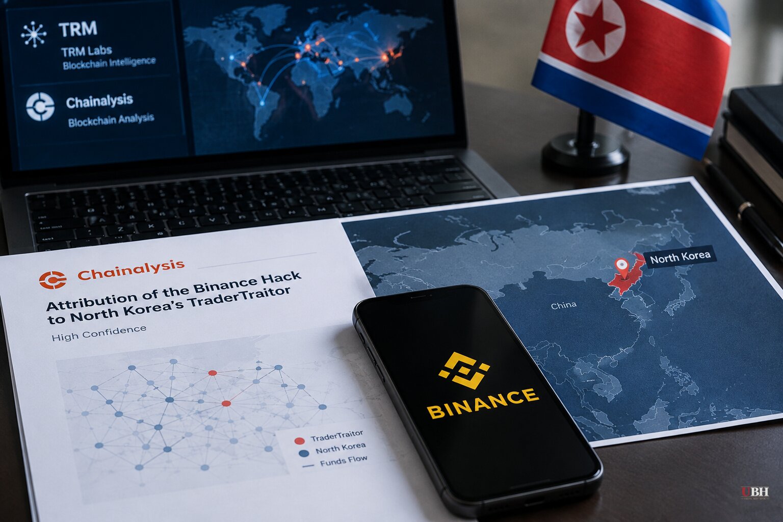 Binance Hack Pinned on North Korea's TraderTraitor by TRM and Chainalysis, as CEO Teng Says Attack Was Not 'One-Click'