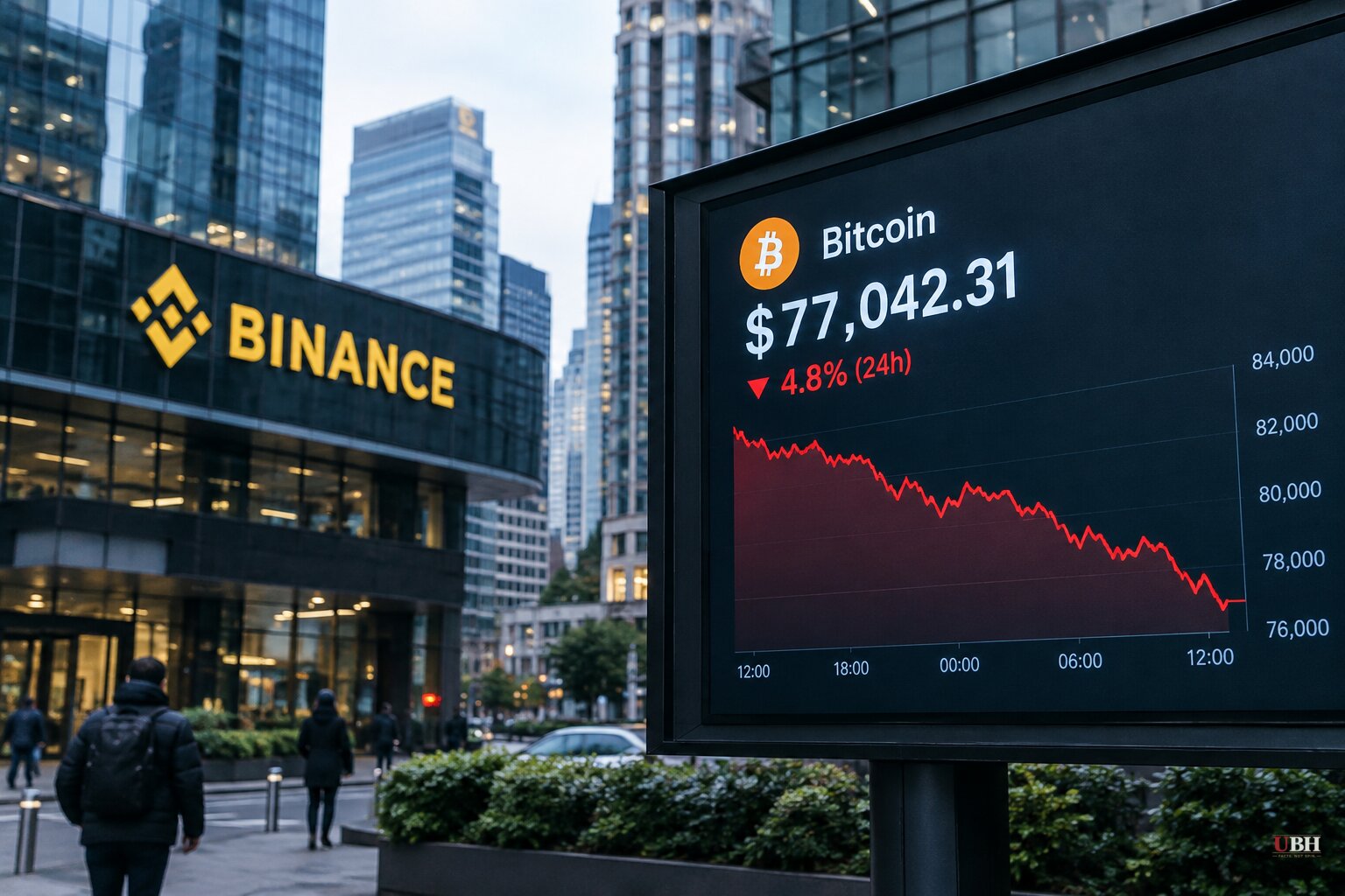 Bitcoin Falls Below $78,000 After Binance Hack as Exchange Targets Resumed Withdrawals Within 48 Hours
