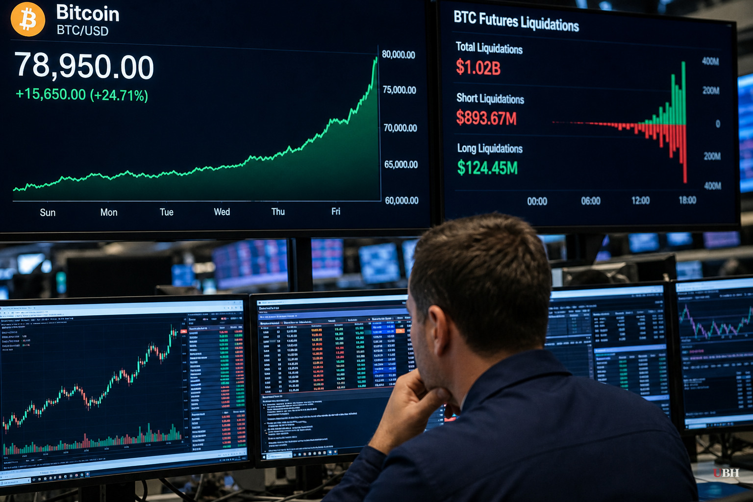 Bitcoin Jumps More Than 25% This Week as Shorts Get Squeezed and Washington Pushes Crypto Rules