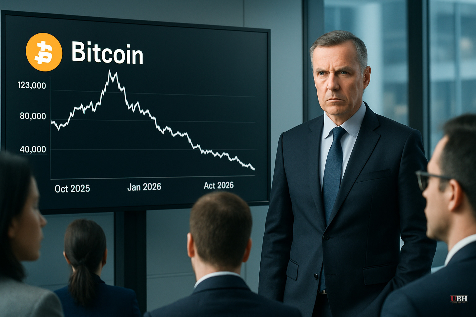 Bitcoin Sits Nearly 50% Below Its October 2025 Peak as ETF Holders Largely Stay Put