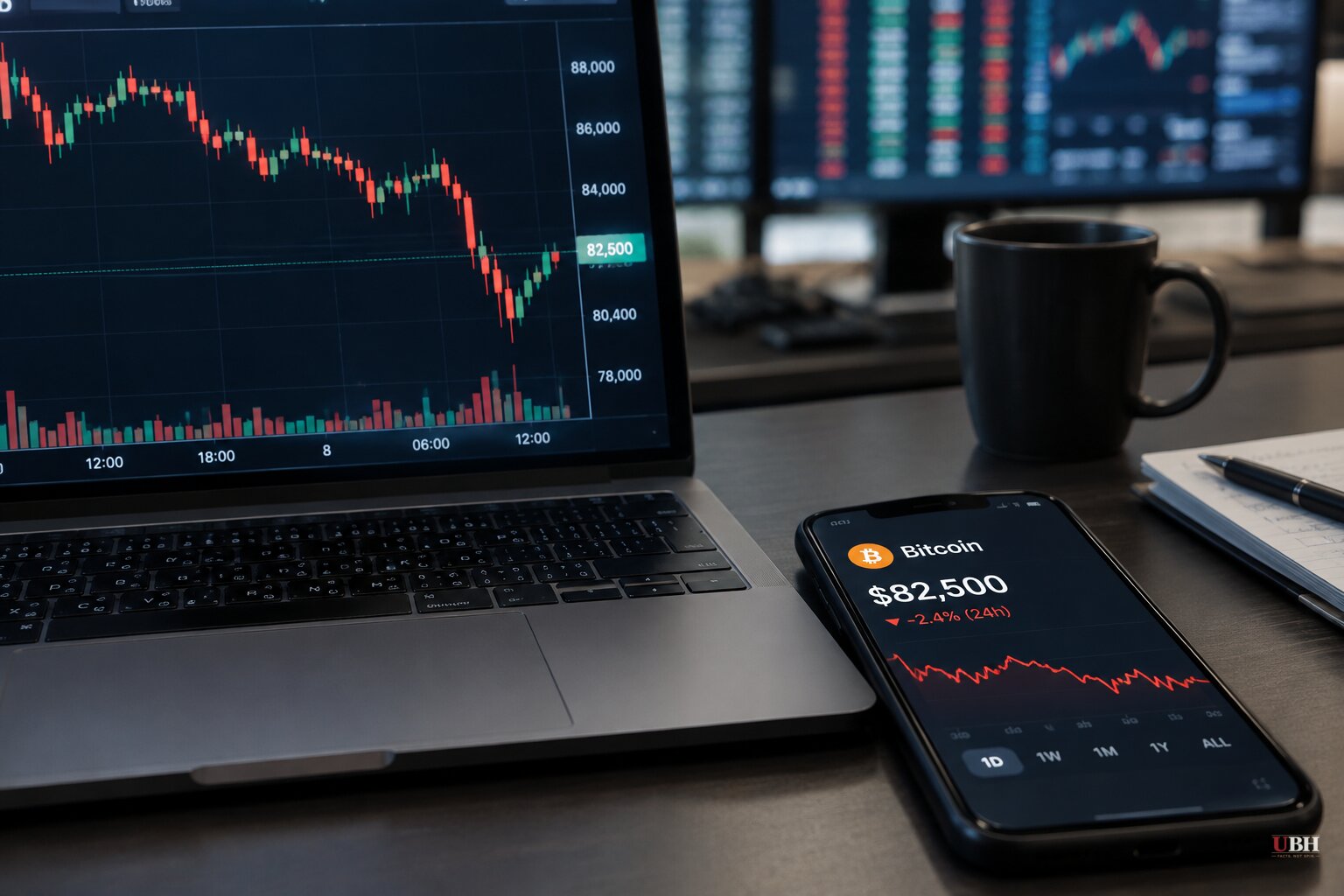 Bitcoin Trades Near $82,500 After Week of Liquidations Hit Leveraged Longs