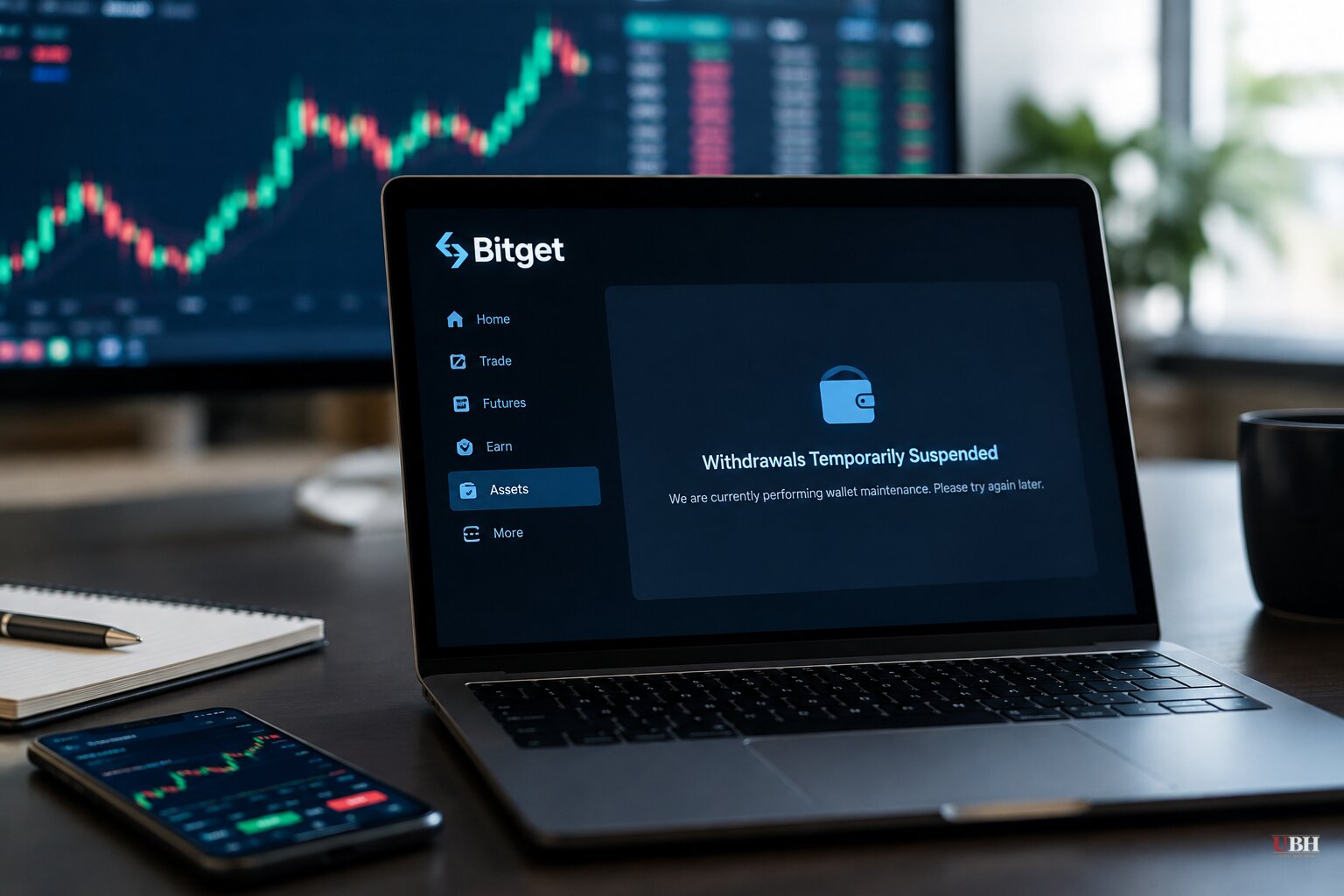 Bitget Confirms $351.6 Million Stolen From Hot Wallets, Suspends Withdrawals