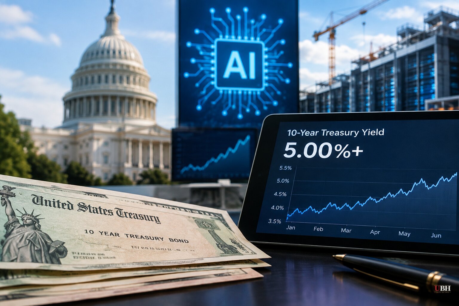 BlackRock Says Treasury Yields Above 5% and the AI Buildout Are Now Competing for the Same Dollar