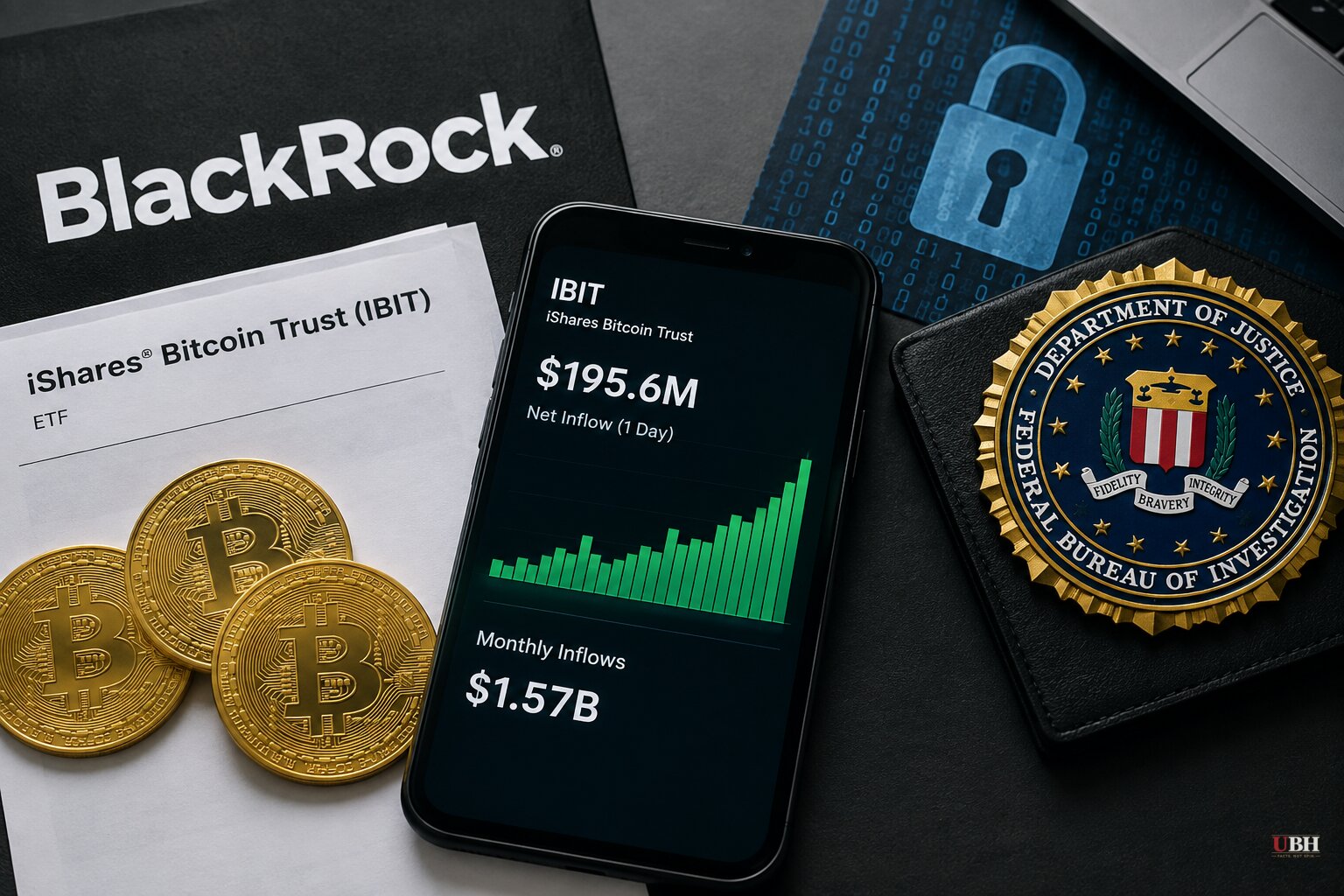 BlackRock's Bitcoin ETF Bought $195.6 Million in a Day. FBI Says It Has Blocked Over $1 Billion in Crypto Theft Since January 2025