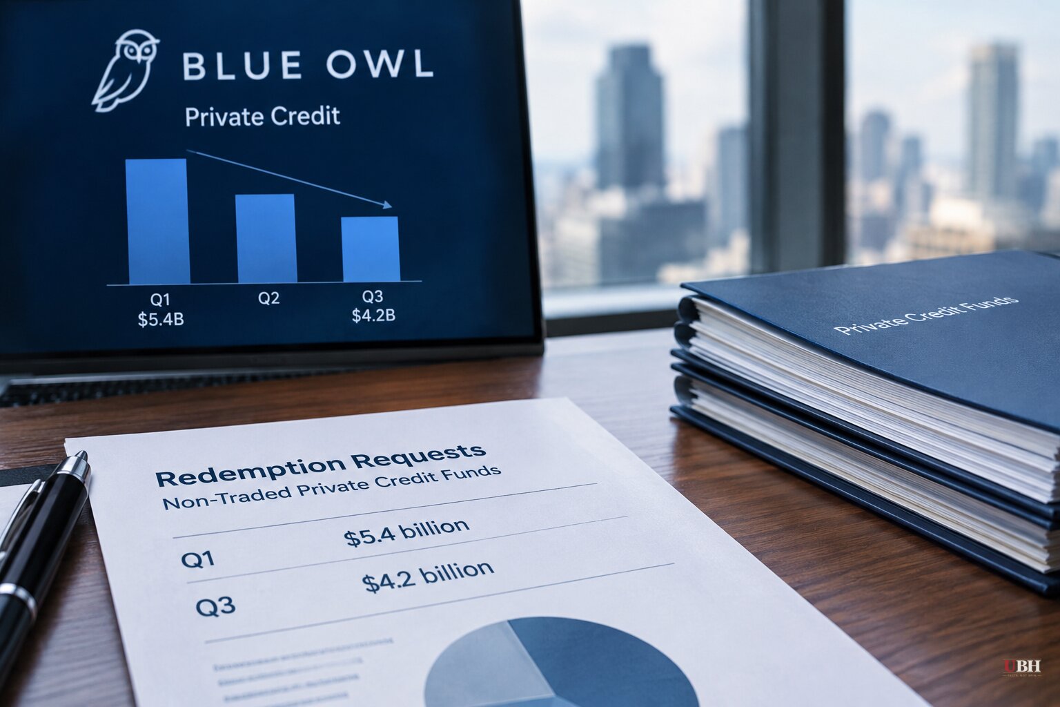 Blue Owl Redemption Requests Fall for a Second Straight Quarter to $4.2 Billion, but Tech Fund Stays at 39%