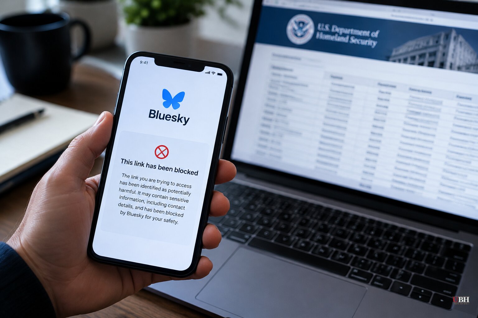 Bluesky Blocks Links to DHS Employee Leak and Labels Archive 'Malicious'