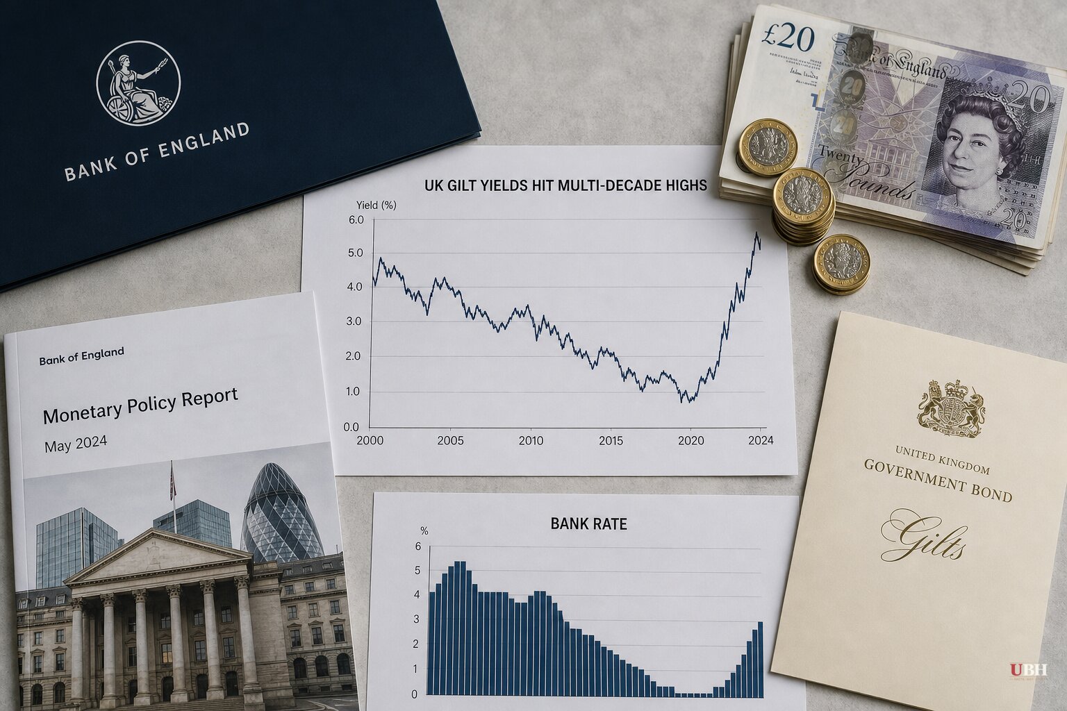 BoE's Huw Pill Pushes for Immediate Rate Hike as UK Gilt Yields Hit Multi-Decade Highs