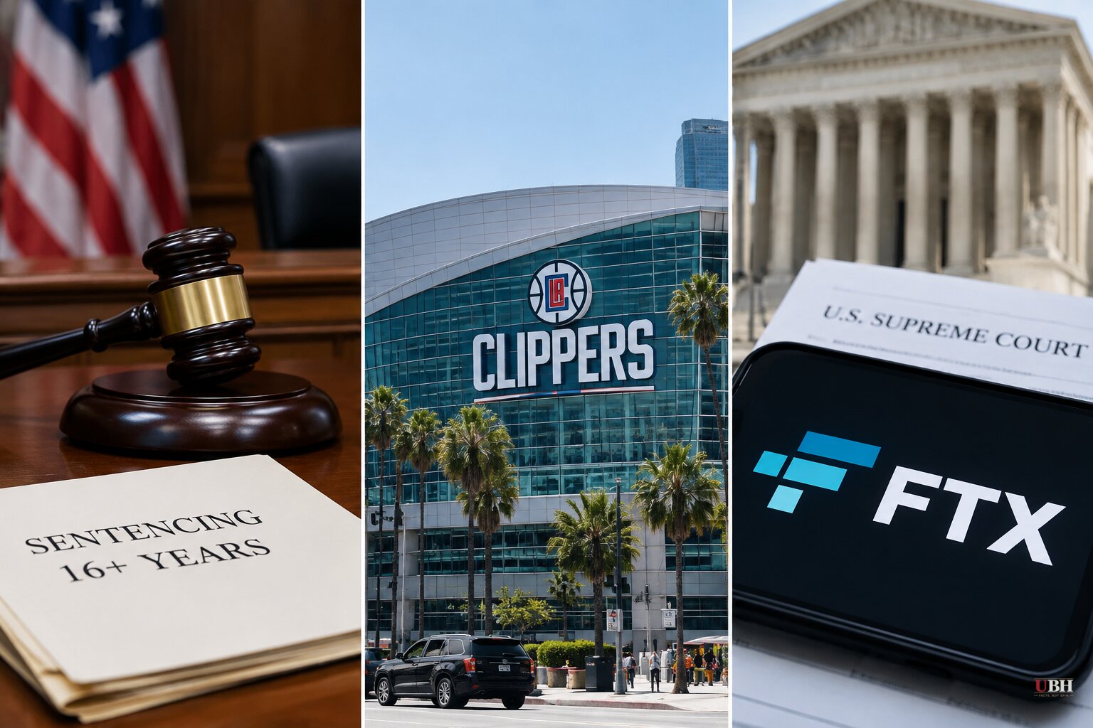 Bond Trader Gets 16 Years, Clippers Face Federal Probe, SBF Asks Supreme Court to Undo His Conviction