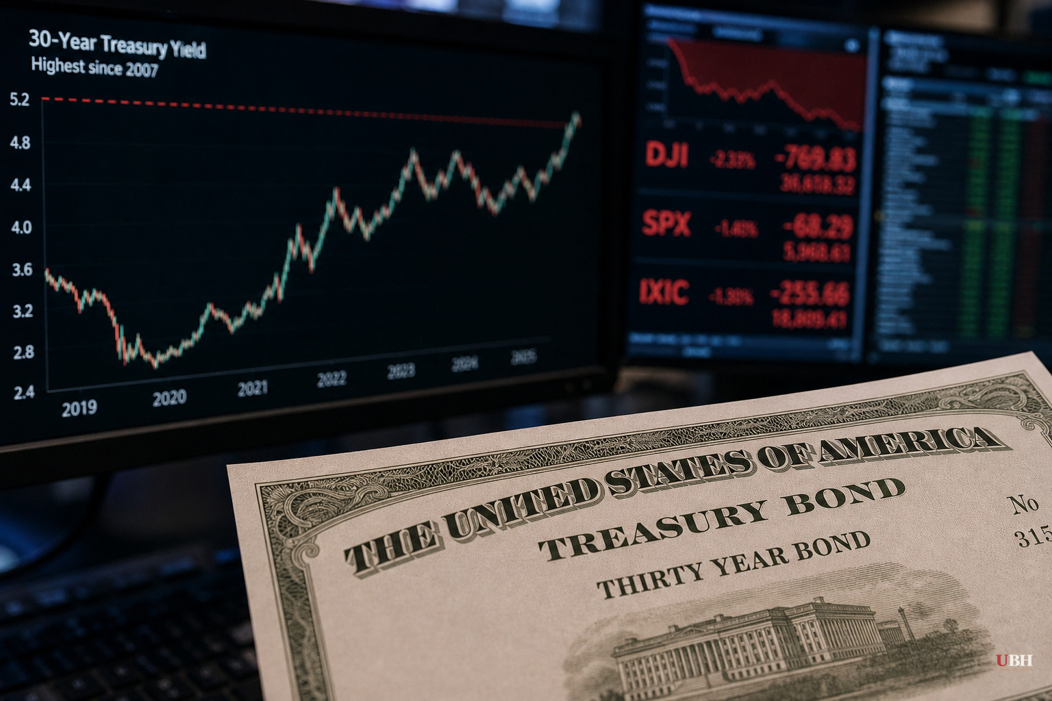 Bond Yields Hit Multi-Year Highs as Iran War Fallout Drives Inflation Fears, Stocks Post Weekly Loss