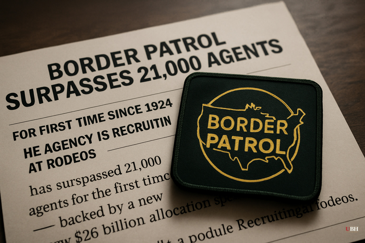 Border Patrol Surpasses 21,000 Agents for First Time Since 1924. Now the Agency Is Recruiting at Rodeos.