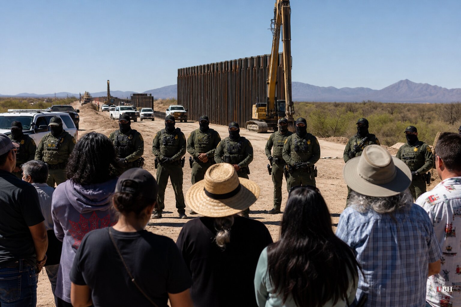Border Wall Crews Enter Tohono O'odham Land Under Armed Escort as New Mexico Sues CBP Over Groundwater