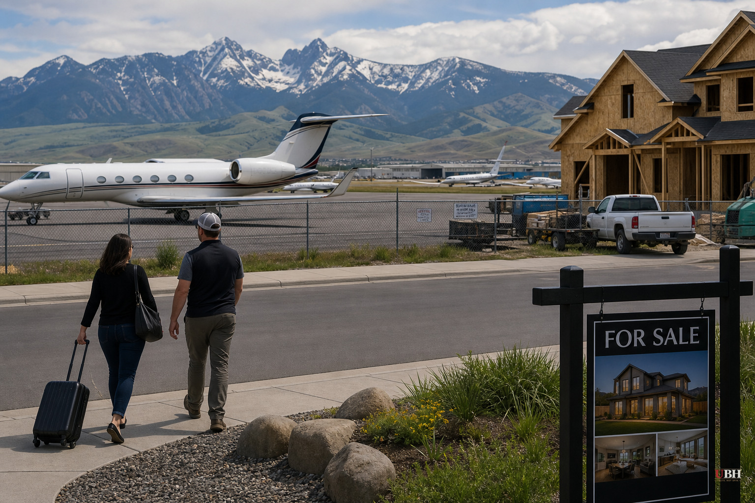 Bozeman, Montana Home Prices Jumped 40% in Two Years as Private Jets and Remote Workers Moved In