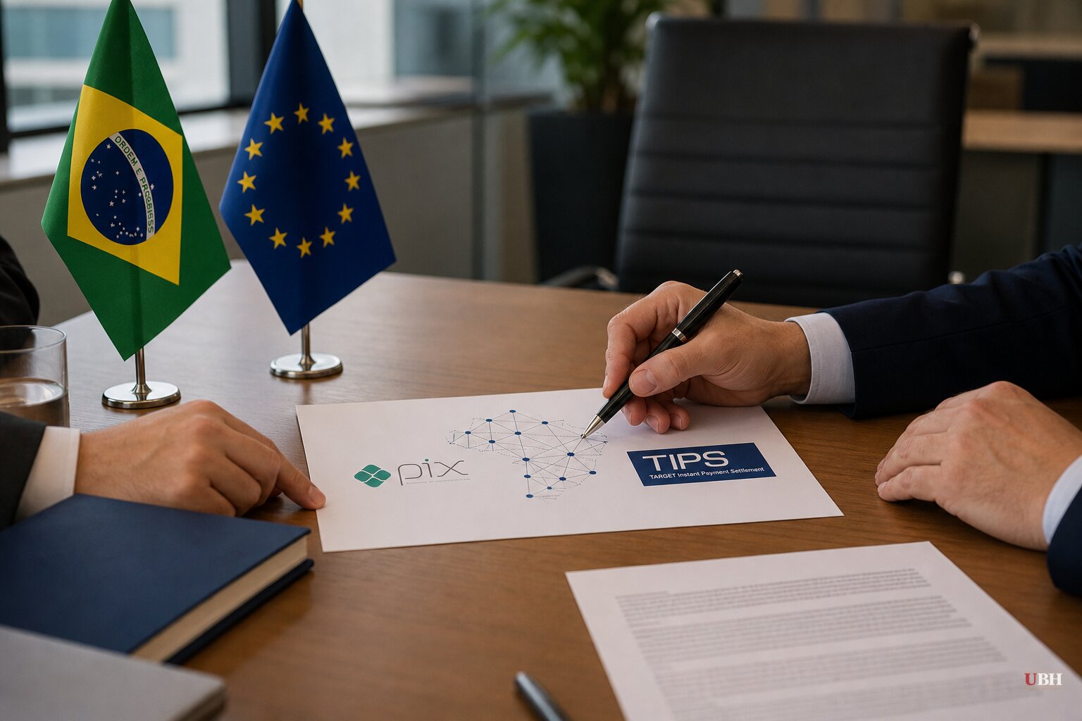 Brazil and ECB Study Linking Pix Payment System to Europe's TIPS Platform