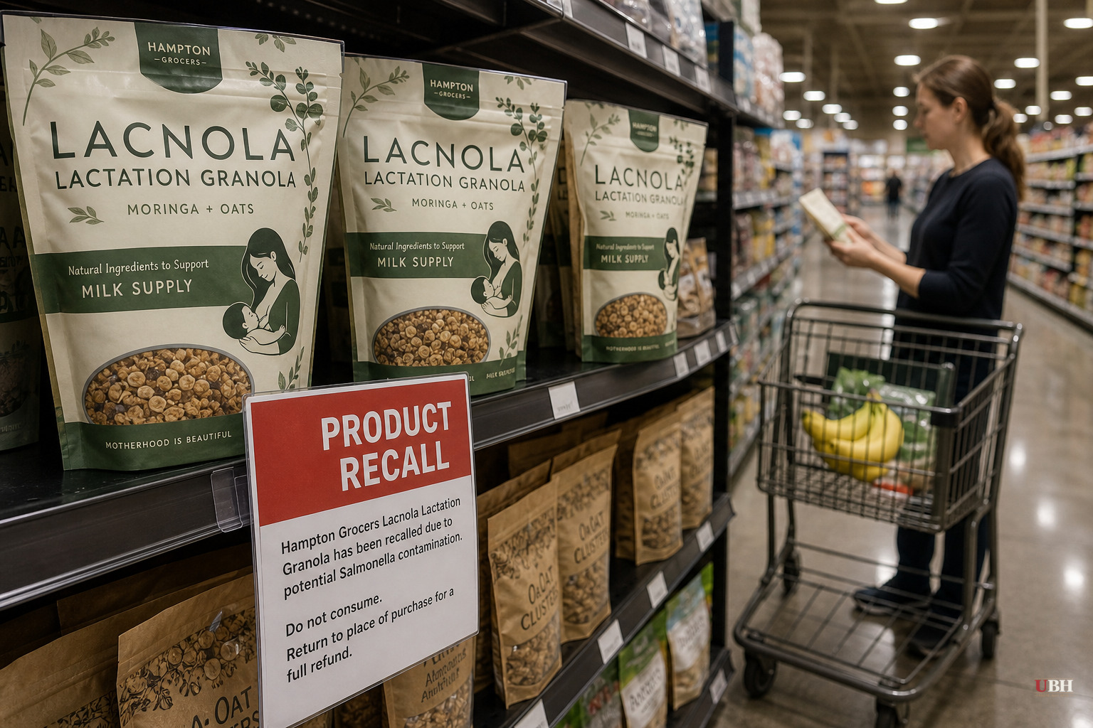 Breastfeeding Granola Recalled Nationwide Over Salmonella-Tainted Ingredient