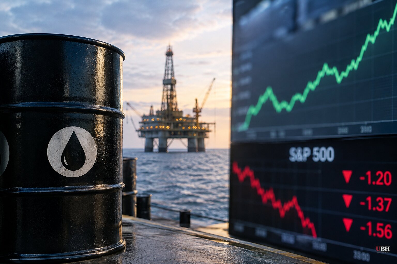 Brent Crude Hits $116 as U.S. Rig Count Stays Flat at 603 and Stocks Fall