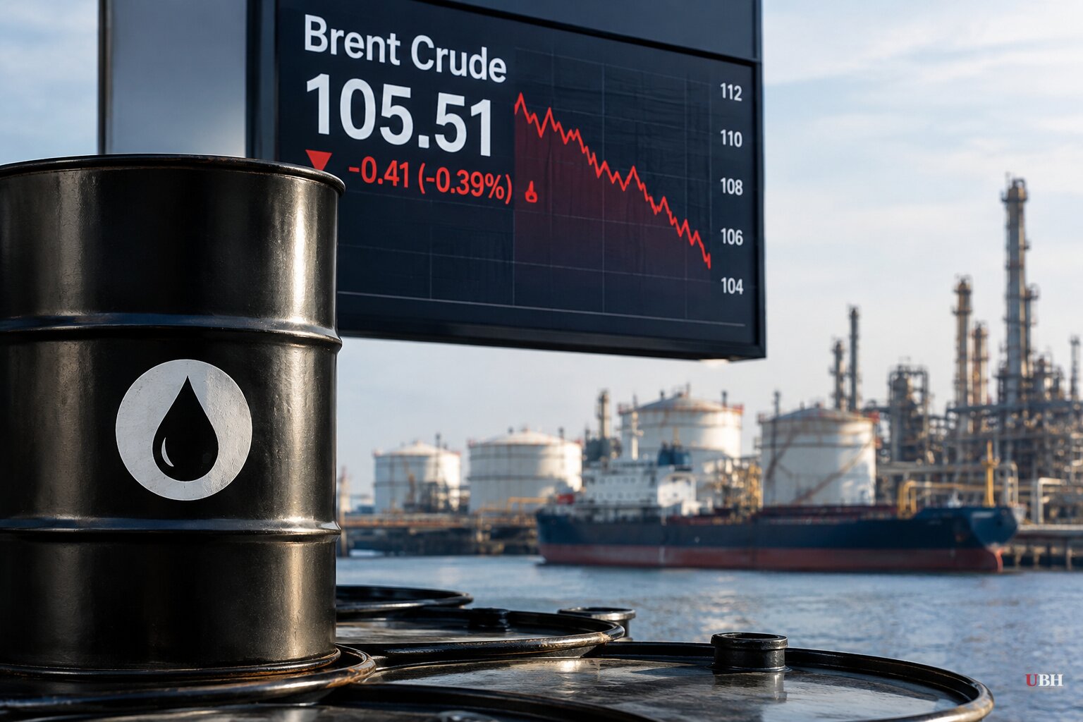 Brent Eases to $105.51 in Asian Trade as Trump Rules Out Nuclear Strike on Iran and Emergency Oil Stocks Sit at Multi-Decade Lows